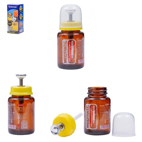 Liquid Dispenser Bottle Mechanic Q40, 100 ml, for alcohol, antistatic 