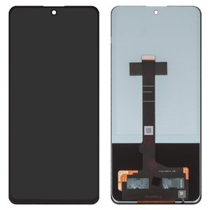 LCD compatible with Xiaomi Poco X6, Redmi Note 13 Pro 5G, black, without frame, Copy, TFT  