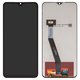 LCD compatible with Xiaomi Poco M2, Redmi 9, (black, with wide edge, without frame, Copy, M2004J19G, M2004J19C)
