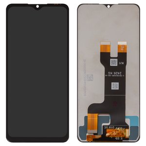 Дисплей для ZTE Blade A73 5G, черный, без рамки, Original PRC 