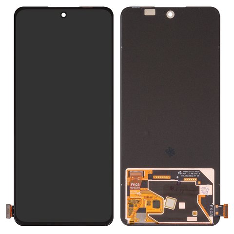Дисплей для Realme 12 4G, 12 Plus, 13 4G, 14 5G, 14T 5G RMX5078 , P3, черный, без рамки, Original PRC , RMX3871, RMX3867