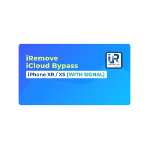 iRemove iCloud Bypass for iPhone XR XS [WITH SIGNAL]