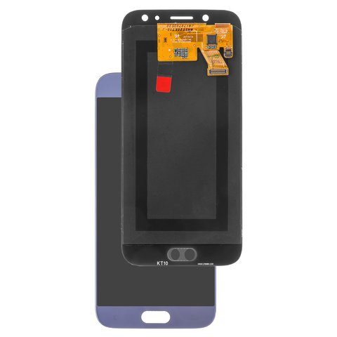 Pantalla LCD puede usarse con Samsung J530 Galaxy J5 2017 , azul claro, sin marco, Original PRC , original glass