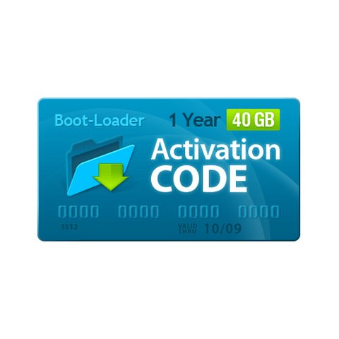 Boot Loader v2.0 Código de activación 1 año, 40+5 GB 