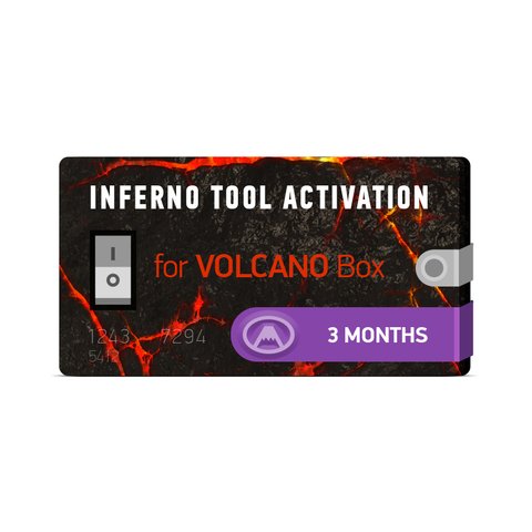 Activación Inferno Tool por 3 meses para Volcano Box