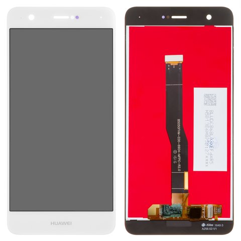 Pantalla LCD puede usarse con Huawei Nova, blanco, tipo 2 , sin marco, Original PRC , con microchip, CAN L11, #BS050FHM E00 6904 MFPC R IC:S3320A