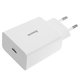 Adaptador de red Baseus Speed Mini, 20 W, Quick Charge, blanco, 1 puerto, #CCFS-SN02