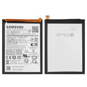Batería SLC 50 puede usarse con Samsung A032 Galaxy A03 Core, Li ion, 3.85 V, 5000 mAh, Original PRC 