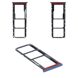 Sujetador de tarjeta SIM puede usarse con Motorola Moto G24 Power, azul, ink blue