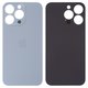 Panel trasero de carcasa puede usarse con iPhone 13 Pro, azul claro, no es necesario desmontar la cámara, Original (PRC), sierra Blue, big hole