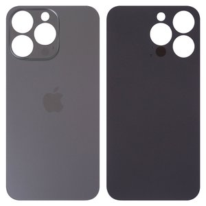Panel trasero de carcasa puede usarse con iPhone 13 Pro, gris, no es necesario desmontar la cámara, Original PRC , Graphite, big hole