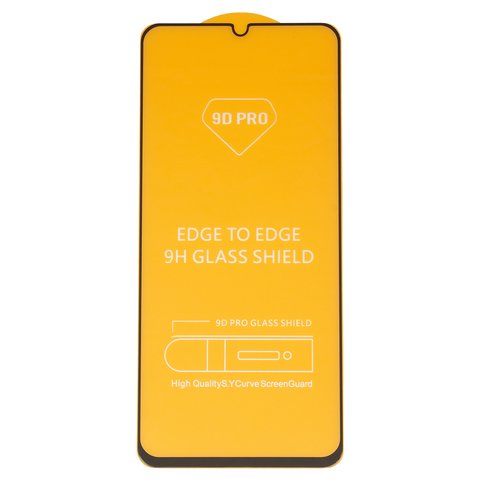 Vidrio de protección templado puede usarse con Realme C61, C63 4G, Note 60, Note 60X, Full Glue, compatible con estuche, sin embalaje, sin pañuelos , negro