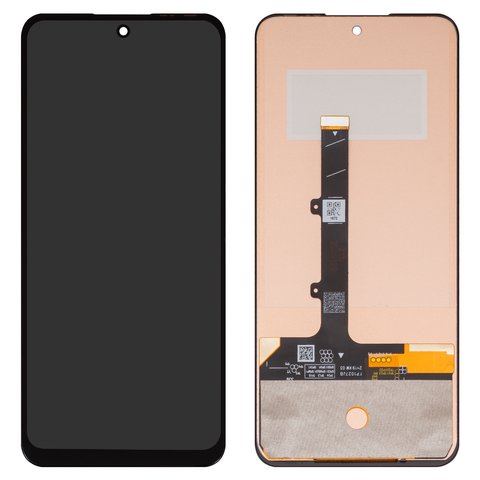 Pantalla LCD puede usarse con Tecno Spark 30 Pro KL7 ; Infinix Hot 50 Pro X6881 , negro, sin marco, Copy, TFT 