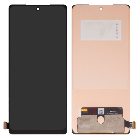 Pantalla LCD puede usarse con Infinix Camon 40 CM5 , negro, sin marco, Copy, TFT 