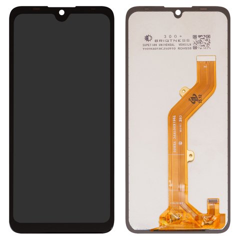 Pantalla LCD puede usarse con Tecno Pop 5 BD2 , negro, sin marco, Copy, BD2, BD2p, BD3, BD1, BD2d, #T061K007FPC VER02