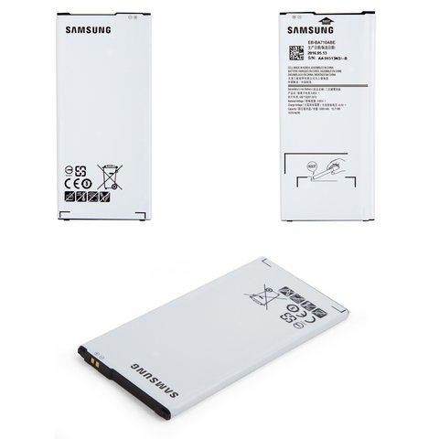 Акумулятор EB BA710ABE для Samsung A710 Galaxy A7 2016 , Li ion, 3,85 B, 3300 мАг, Original PRC 