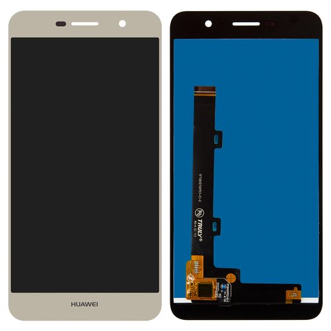 Дисплей для Huawei Y6 Pro, золотистый, логотип Huawei, без рамки, Original PRC , TIT AL00 TIT U02