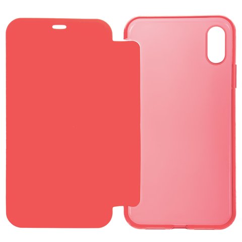 Чохол Baseus для Apple iPhone XR, червоний, матовий, книжка, силікон, пластик, #WIAPIPH61 TS09