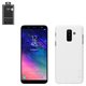 Чохол Nillkin Super Frosted Shield для Samsung A605 Dual Galaxy A6+ (2018), білий, матовий, з підставкою, пластик, #6902048157842