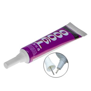 Клей герметик Zhanlida T9000, для приклеивания тачскрина, дисплея, 15 мл, прозрачный