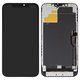 Дисплей для iPhone 12 Pro Max, чорний, з рамкою, Copy, (TFT), ZY