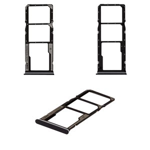 Держатель SIM карты для Xiaomi Redmi Note 12 4G, Redmi Note 12S, черный