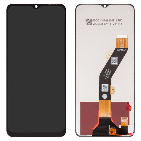 Дисплей для Tecno Spark 10, черный, без рамки, Original PRC , KI5Q