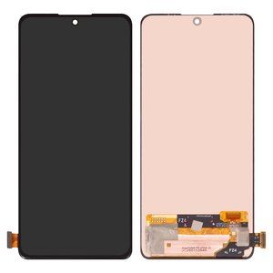 Дисплей для Xiaomi Poco M7 Pro 5G , чорний, без рамки, Оригінал переклеєне скло 
