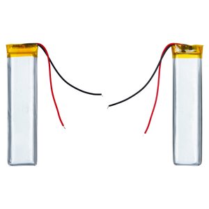 Аккумулятор 652070, 73 мм, 19 mm, 6,5 мм, Li ion, 3,7 В, 650 мАч, с контроллером