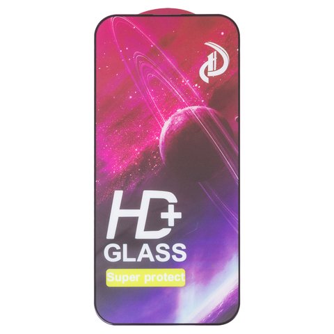 Захисне скло для Apple iPhone Air, сумісне з чохлом, Full Glue, без упаковки , чорний