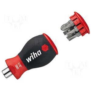 Викрутка з магазином біт Wiha 380 101 W33736