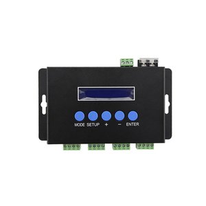 Световой Ethernet-SPI/DMX512-контроллер BC-204 (4 канала, 680 пкс, 5-24 В) Световой Ethernet-SPI/DMX512-контроллер BC-204 (4 канала, 680 пкс, 5-24 В)